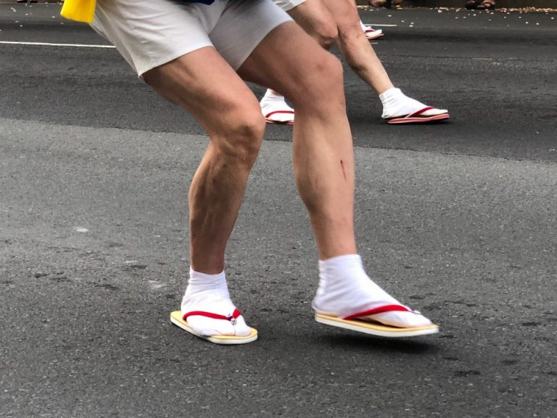 Travel Japanese dancer shoes